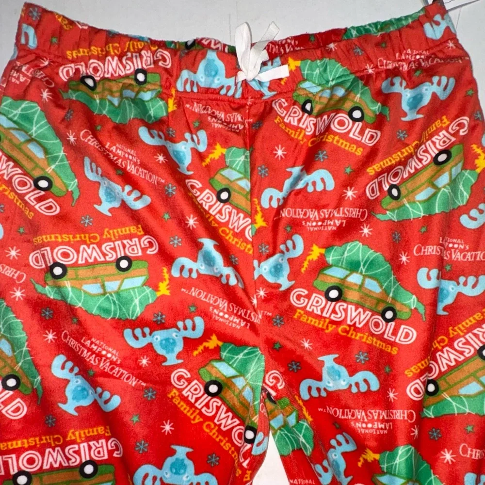 National Lampoon's Christmas Vacation themed lounge pants large funny unisex - Picture 2 of 8